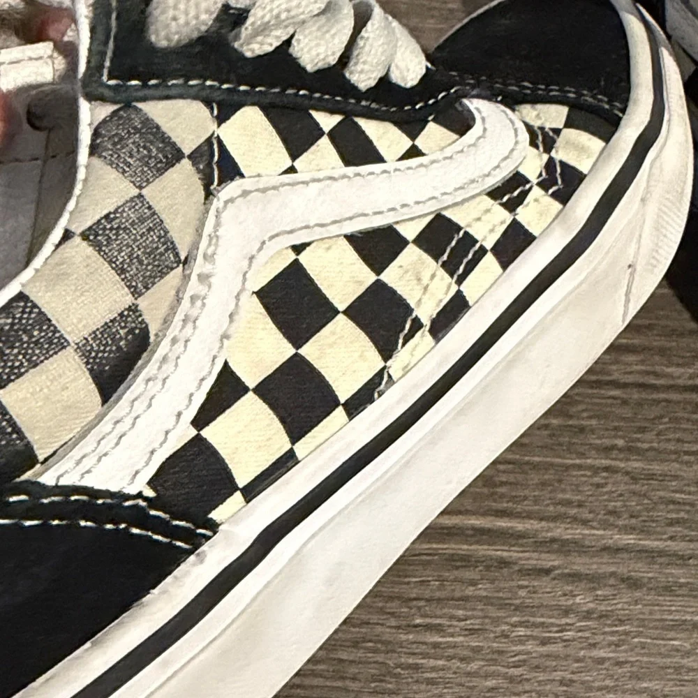 Vans Old Skool Classic Black and White Checkered Shoes
